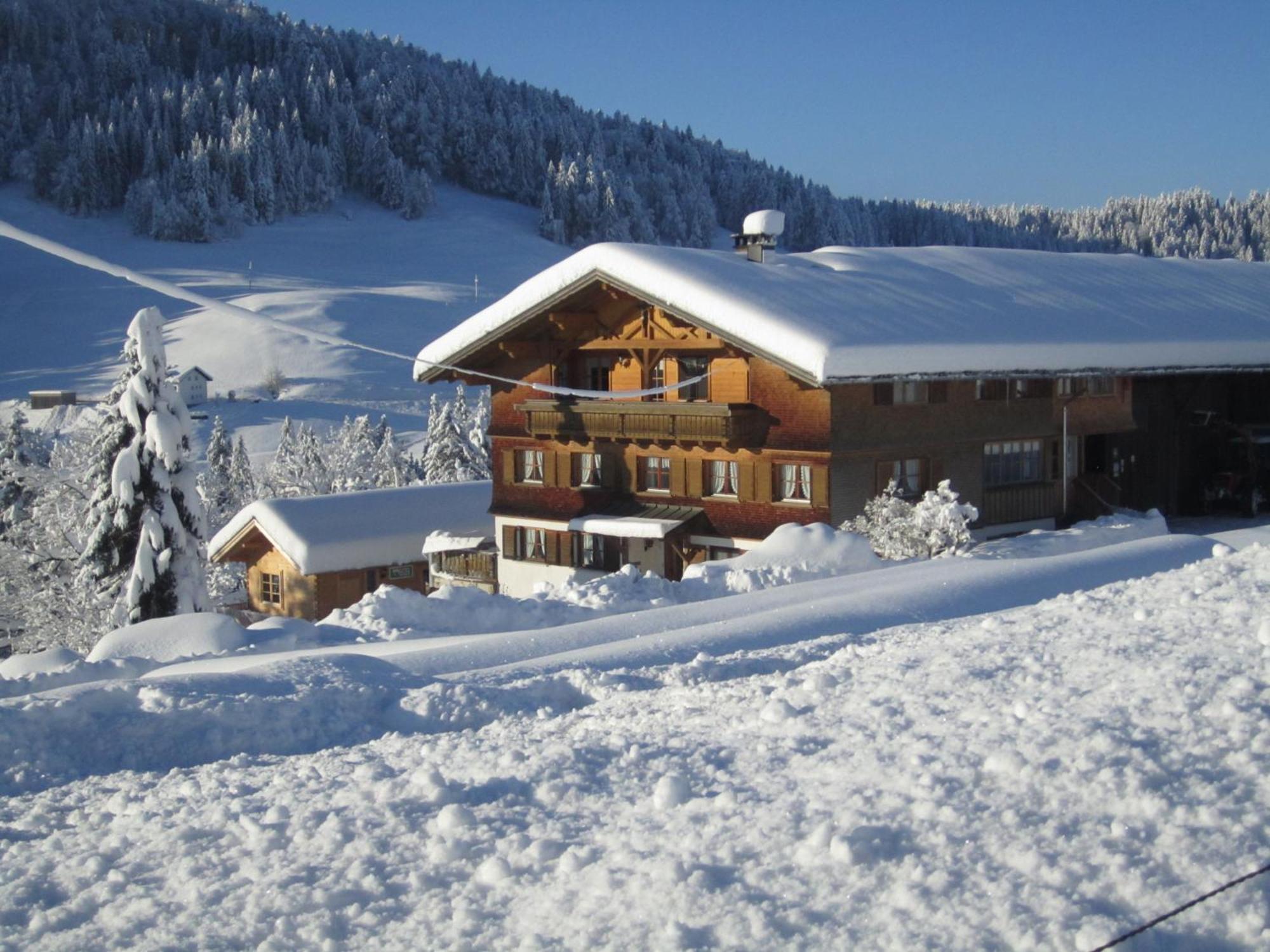 Bauernhof Bilgeri Villa Hittisau Bagian luar foto
