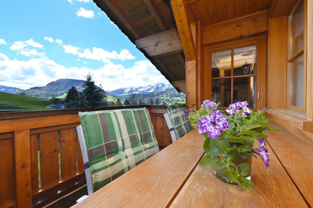 Bauernhof Bilgeri Villa Hittisau Bagian luar foto