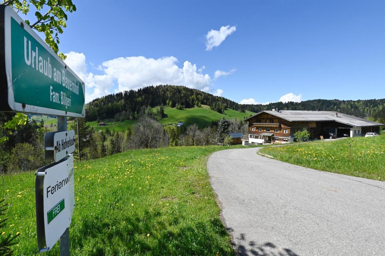 Bauernhof Bilgeri Villa Hittisau Bagian luar foto