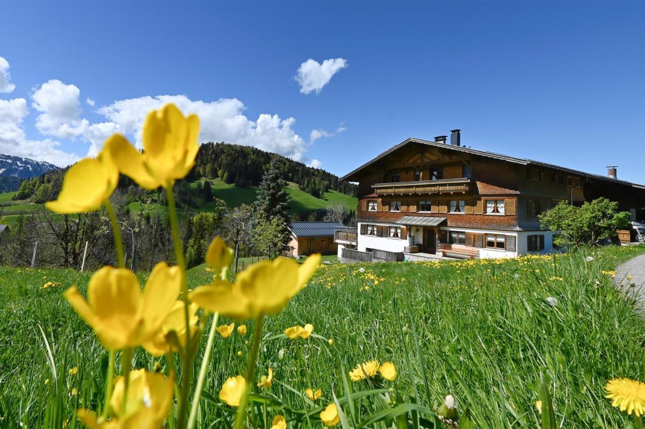 Bauernhof Bilgeri Villa Hittisau Bagian luar foto