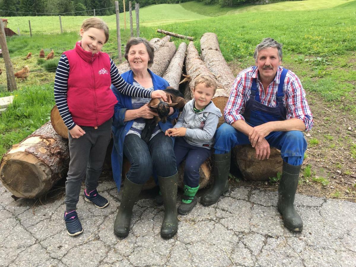 Bauernhof Bilgeri Villa Hittisau Bagian luar foto